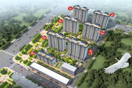 城南虹亚新城2室2厅1卫66.8万80m2出售